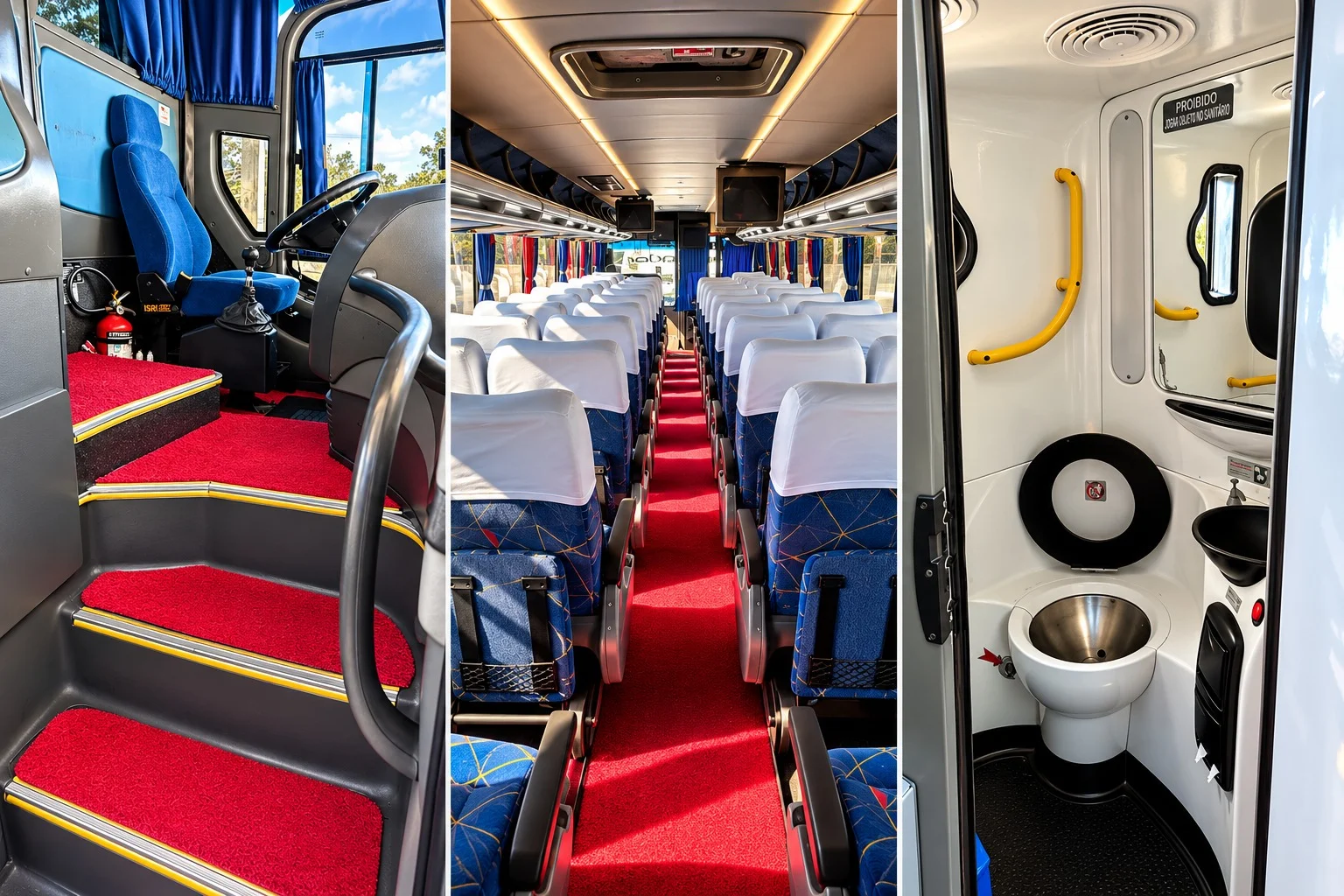 Ônibus 72020 da Imperador, preto e amarelo, de frente, foto 3 de 4